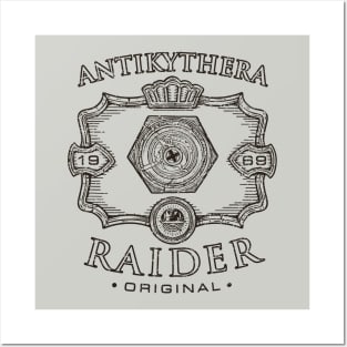 Antikythera Raider distressed Posters and Art